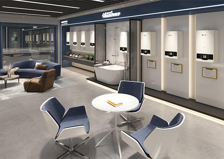 西洛德燃氣壁掛爐品牌形象店