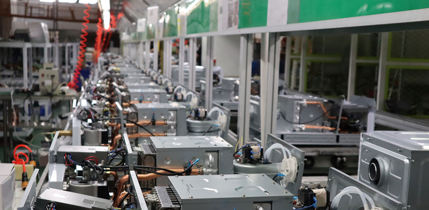 燃氣壁掛爐全自動化生產線