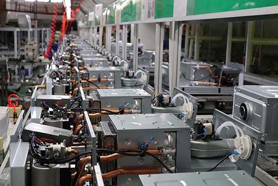 西洛德天然氣壁掛爐專業生產線